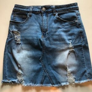 Denim BLVD Skirt